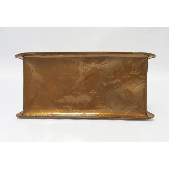 Louis Vuitton Tan Patent Leather Satchel - Picture 5 of 15